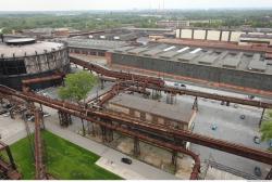 Photo Textures of Background City Industrial